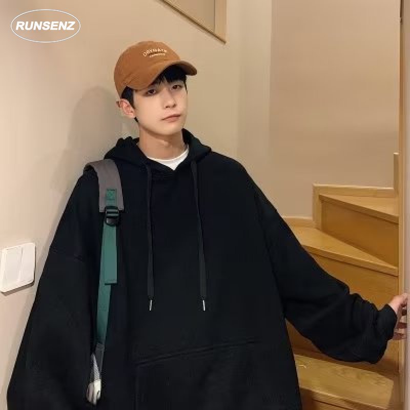 Áo hoodie Trơn Dáng Rộng plus size m-8xl unisex