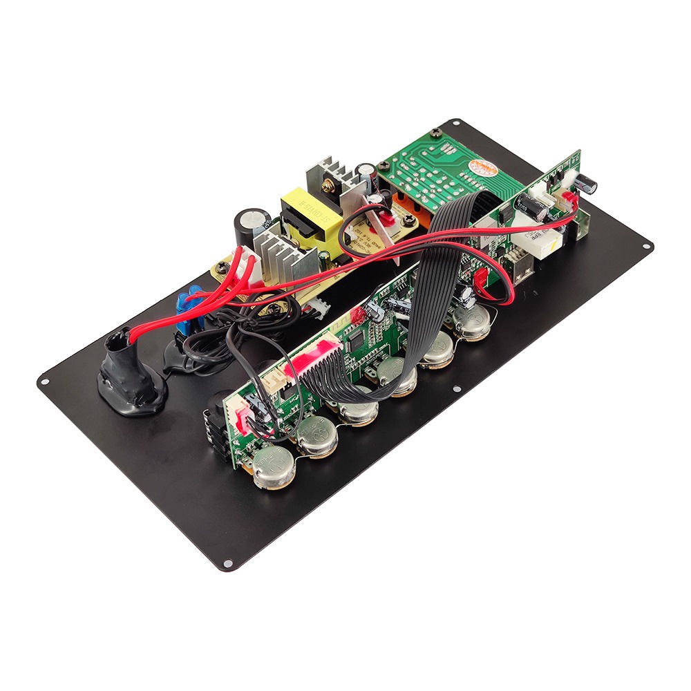 Bảng Mạch Khuếch Đại Âm Thanh 12v 100w 6-12inch Hỗ Trợ bluetooth aux tf