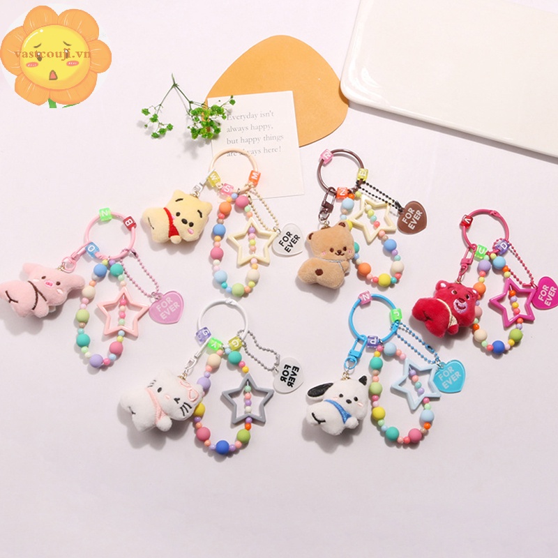 Vastji sanrio Móc Điện Thoại / Chìa Khóa / Móc Khóa Chống Thất Lạc Hình anime Nhồi Bông Dễ Thương vn