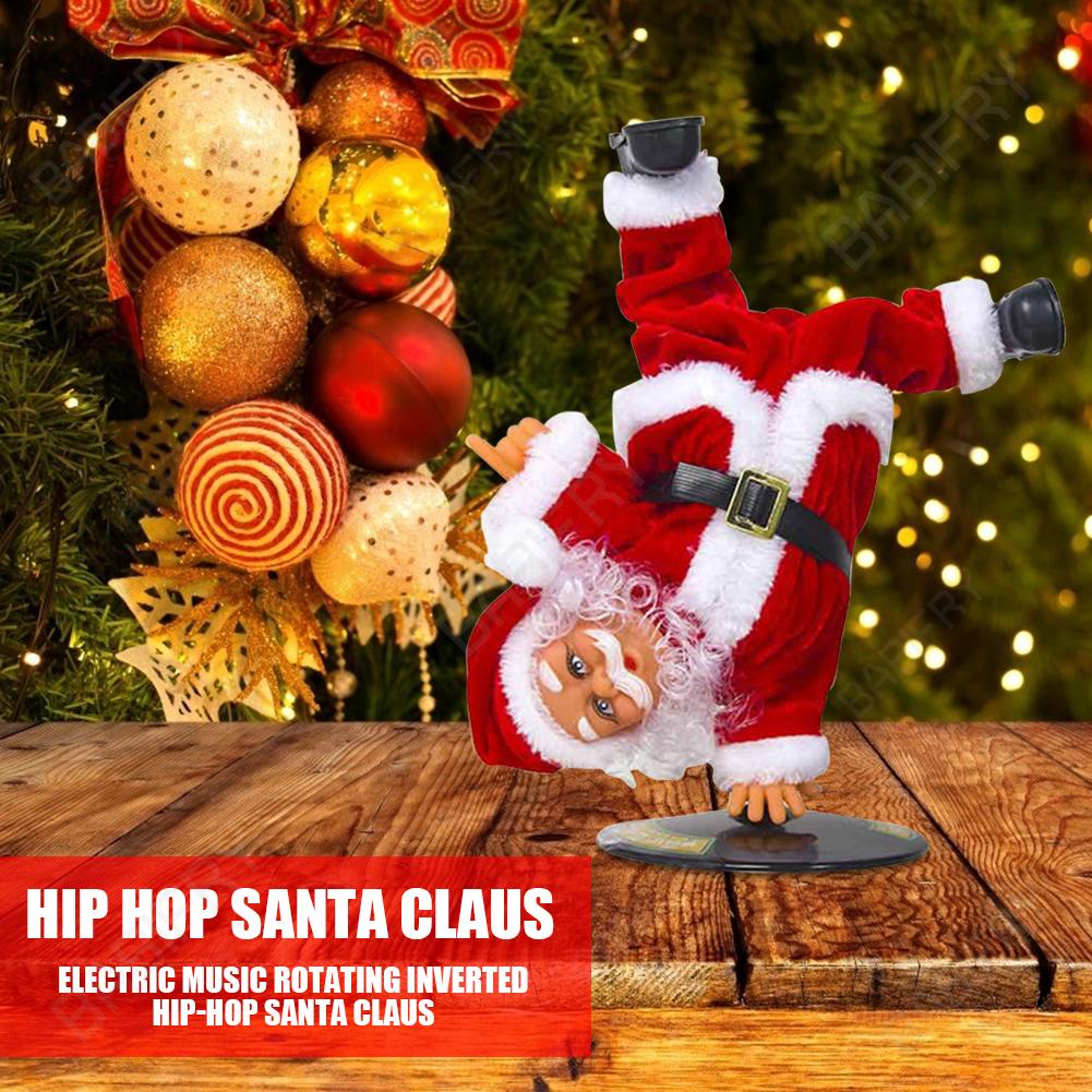 Búp Bê Hình Ông Già Noel Đang Nhảy Múa Có Nhạc