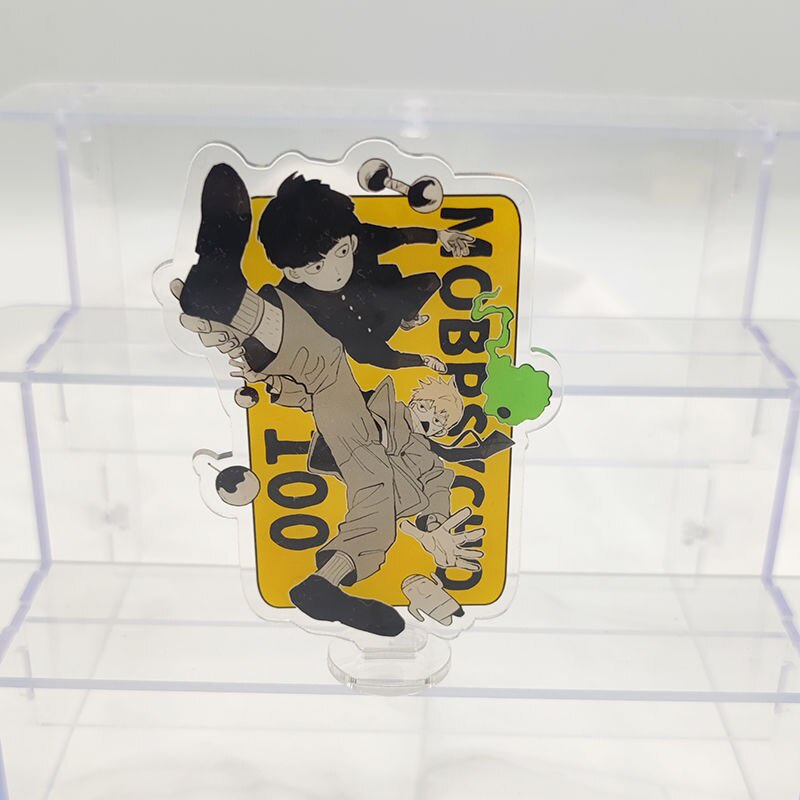 Móc khoá Anime Manga Mob Psycho Kageyama Shigeo Reigen Arataka Acrylic Cute phụ kiện trang trí dễ thương