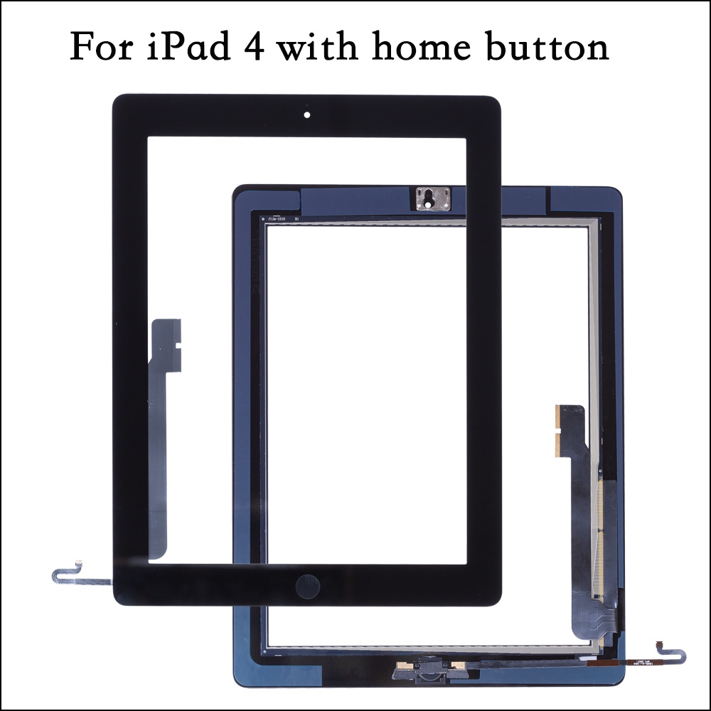 Màn Hình Cảm Ứng Thay Thế Kèm Cáp flex Cho ipad 2 3 4 a1395 a1416 a1458 a1460 a1430