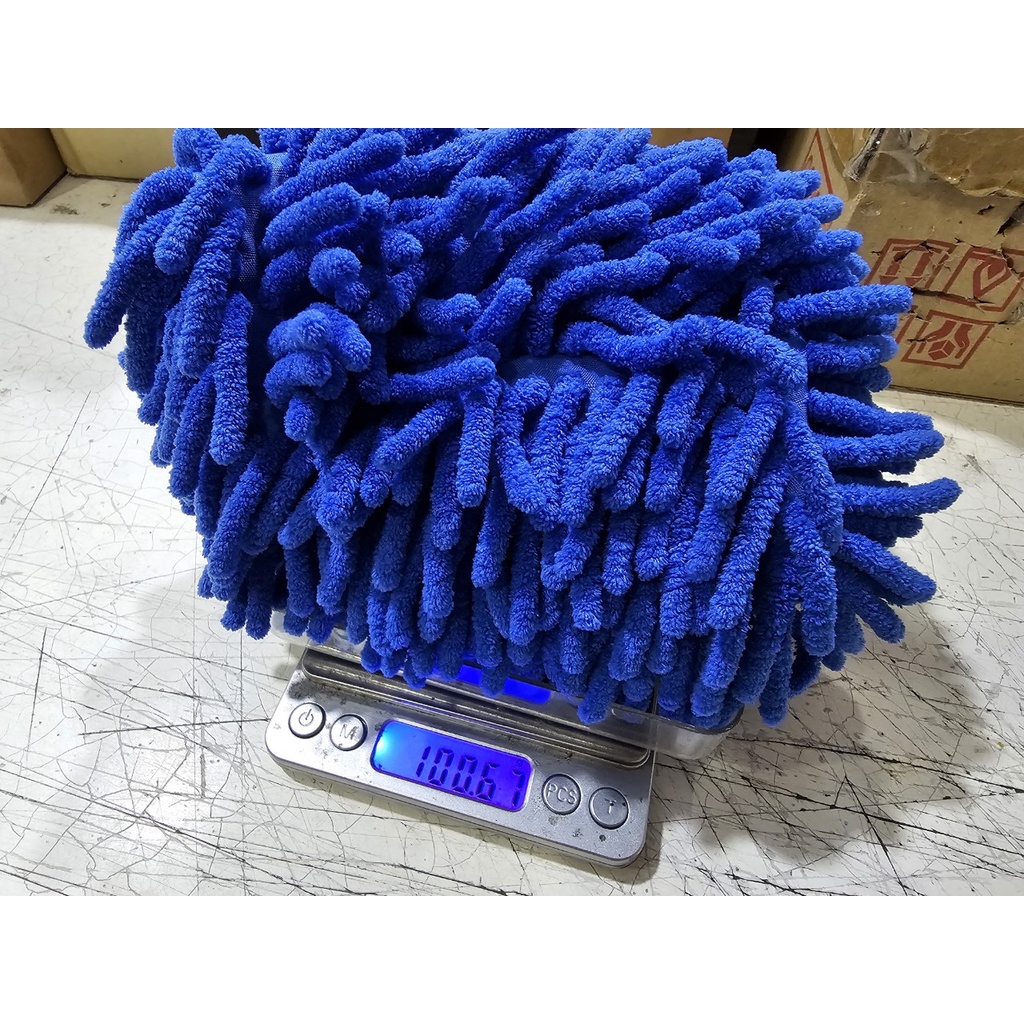 Bao Tay Rửa Xe Sợi San Hô MICROFIBER Mẫu Lớn Cao Cấp