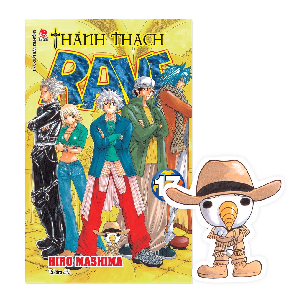 Sách Thánh Thạch Rave - Tập 17 - Tặng Kèm Bookmark Plue