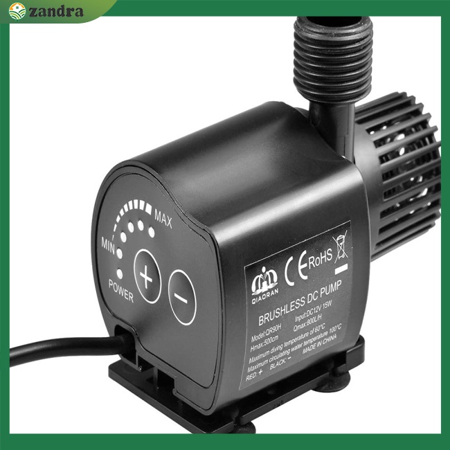 Máy Bơm Nước Động Cơ Không Chổi Than 800l / h dc 12v Cho Bể Cá