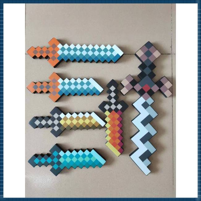 Ma minecraft Mô Hình Nhân Vật Hoạt Hình Bằng Xốp eva Cho Bé