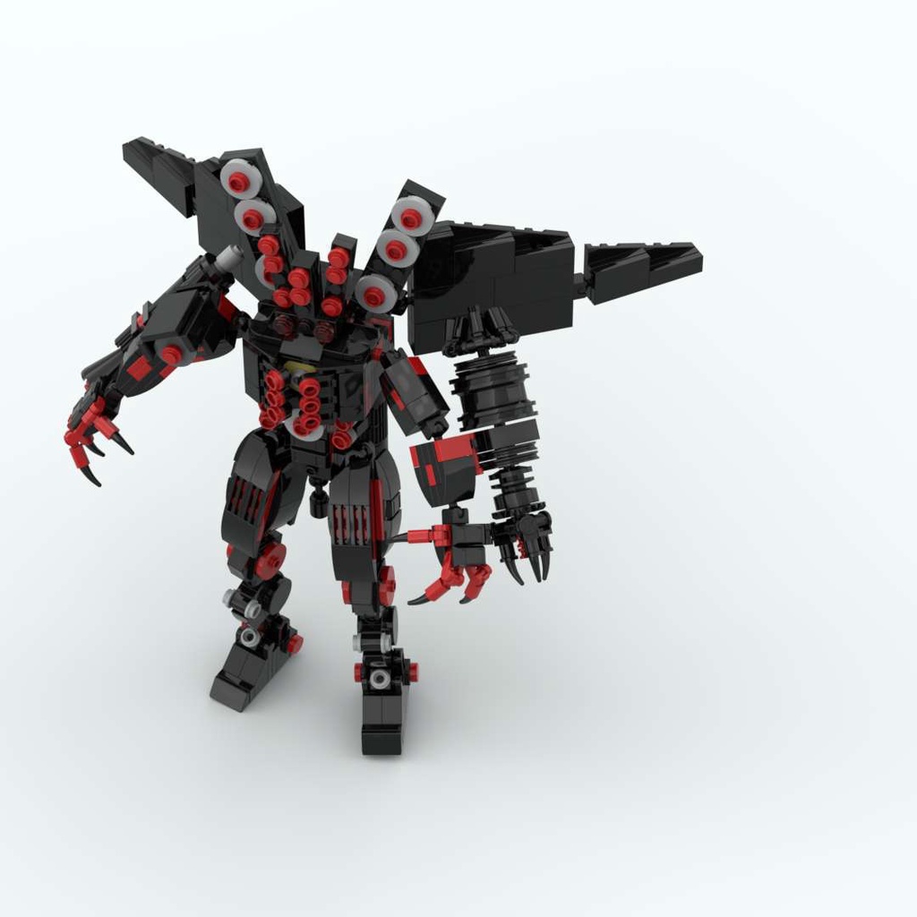 Bộ Đồ Chơi lego Lắp Ráp toilet Hình Người Đàn Ông titan