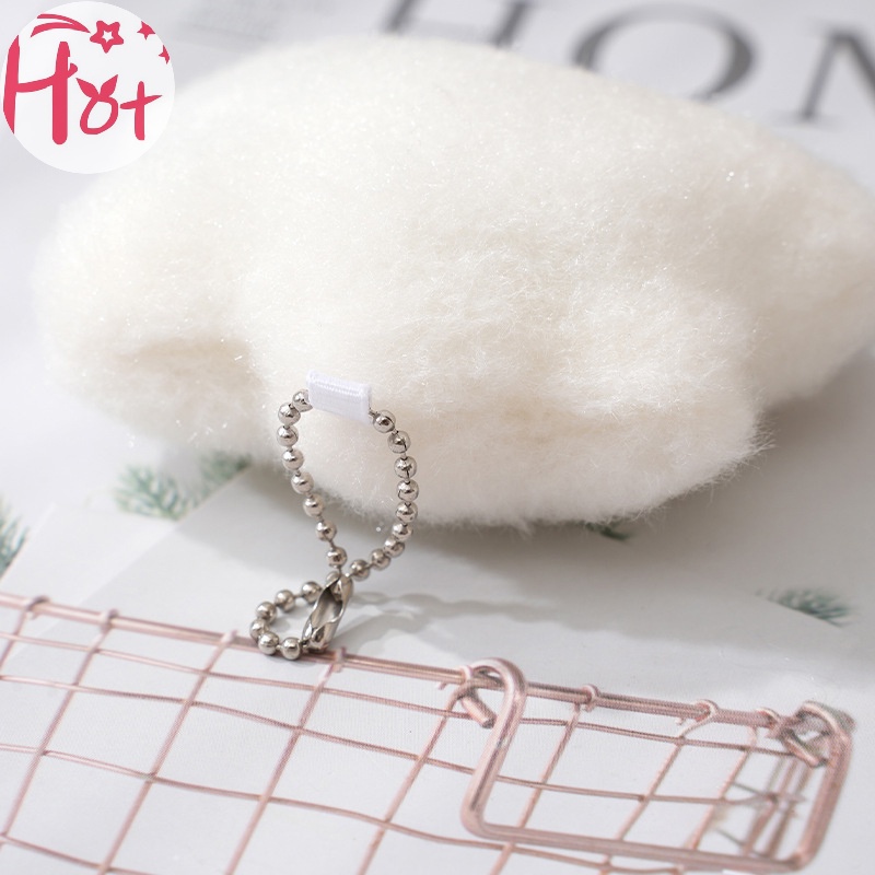 Jr Móc Khóa Hình Đám Mây Nhồi Bông Mềm Mại Dễ Thương