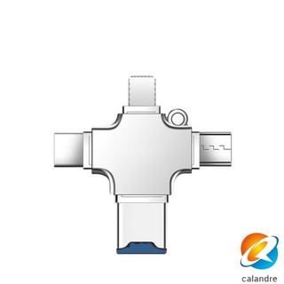 Đầu Đọc Thẻ Nhớ micro sd usb 3.0 4 Trong 1 Cho iphone