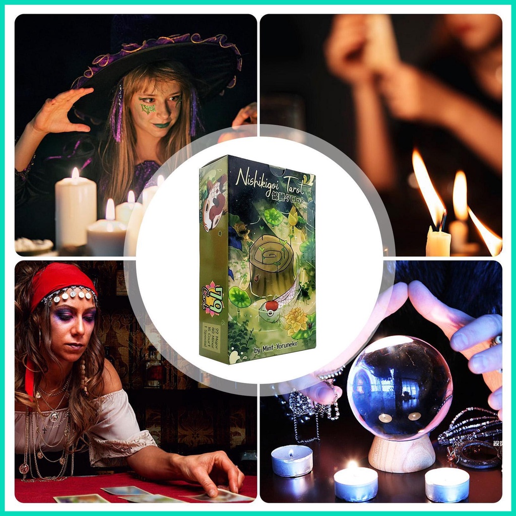 Nishikigoi Bộ Bài tarot Phiên Bản Tiếng Anh 79 Cái