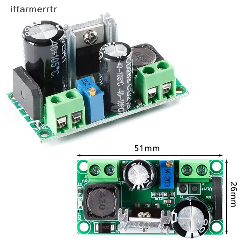 Mô Đun Hạ Áp lm2596hv ac / dc Sang dc 3a Chuyên Dụng