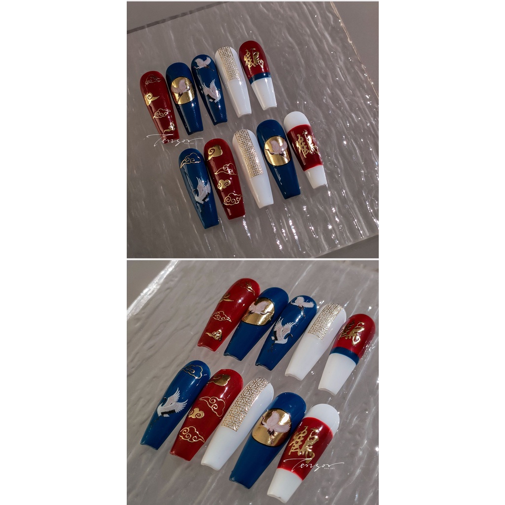 Miếng Dán Trang Trí Móng Tay Ba Chiều m-148