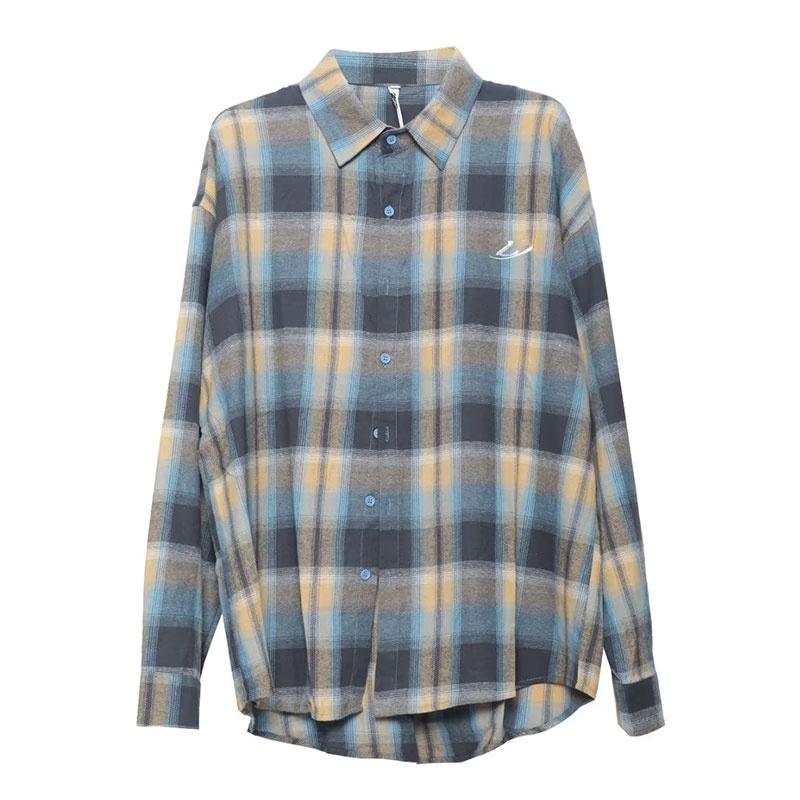 Áo Sơ Mi Nam Dài Tay Sọc Ca Rô Mới