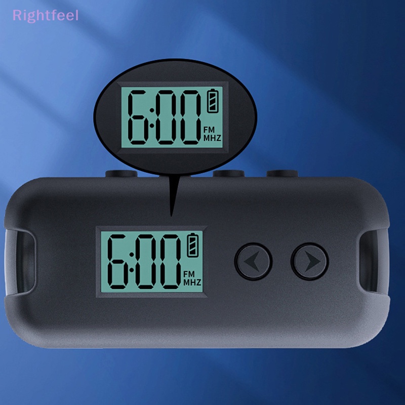 Radio fm mini Bỏ Túi 50-108mhz Có Màn Hình lcd Tiện Dụng Mới