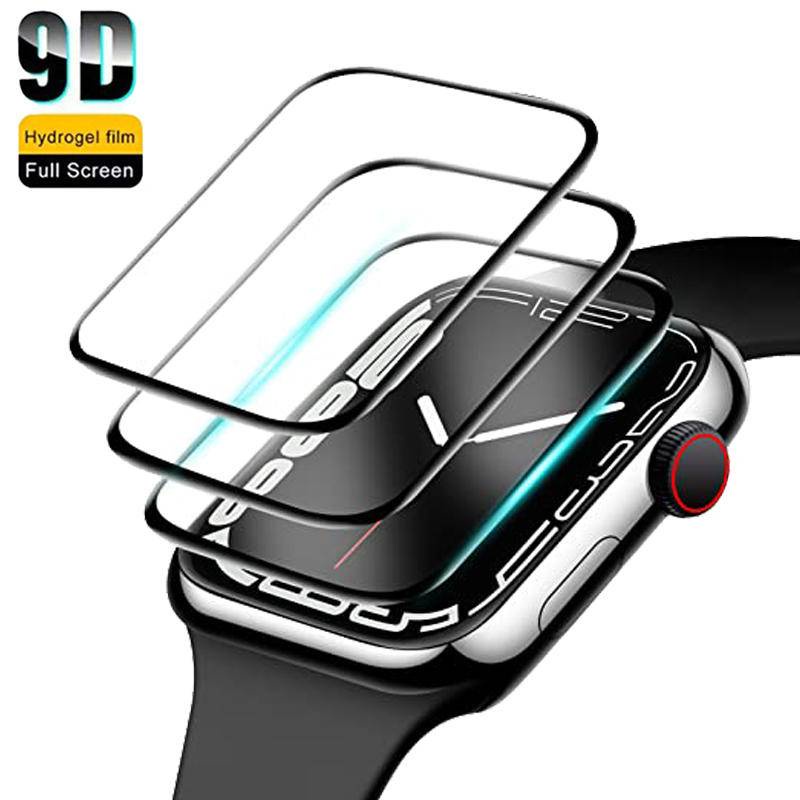 Dành Cho Apple Watch Series 9 8 7 41mm 45mm Ultra 2 Kính Cường Lực Bảo Vệ Màn Hình