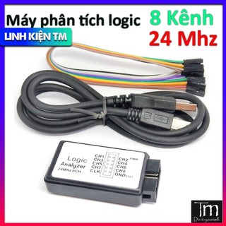 USB Phân Tích Tín Hiệu Số Logic 24Mhz 8 Kênh Logic Analyzer