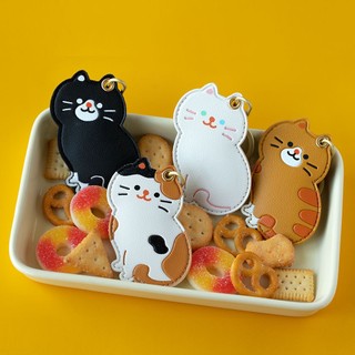 Bao đựng thẻ điều khiển truy cập kèm móc khóa hình mèo dễ thương