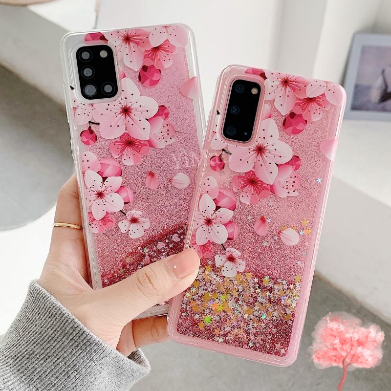 Ốp Điện Thoại Silicon Hình Hoa Đào vivo 1901 1902 1903 1904 1906 1907 1909 1915 1919 1920 1935 1933 1938 1820 1819 1818 1817