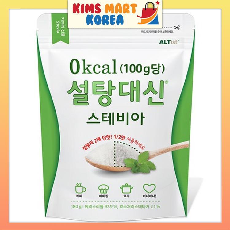 Altist Stevia thay vì Sugar 0 Kcal Thực phẩm Hàn Quốc 180g