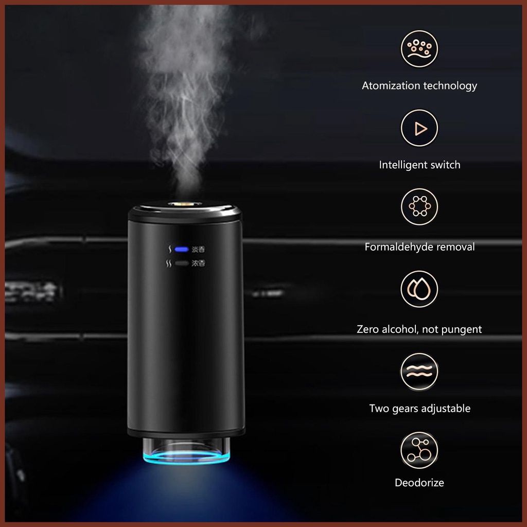 Thông Minh Máy Khuếch Tán Tinh Dầu Thơm Gắn Xe Hơi Tiện Dụng