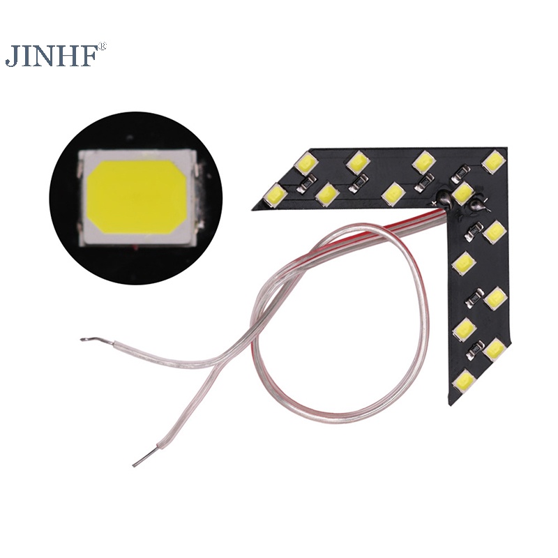 2 Đèn led Xi Nhan 14 smd Cho Gương Chiếu Hậu Xe Hơi