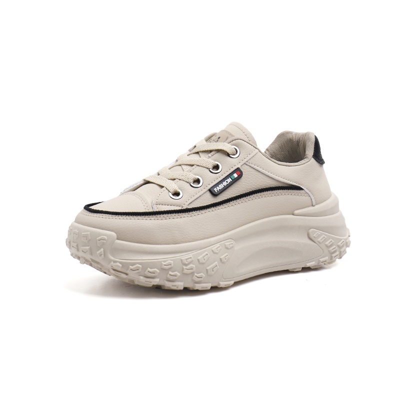 Ielgy Giày Thể Thao Đế Dày Thoáng Khí Phong Cách Hàn Quốc Cho Nữ