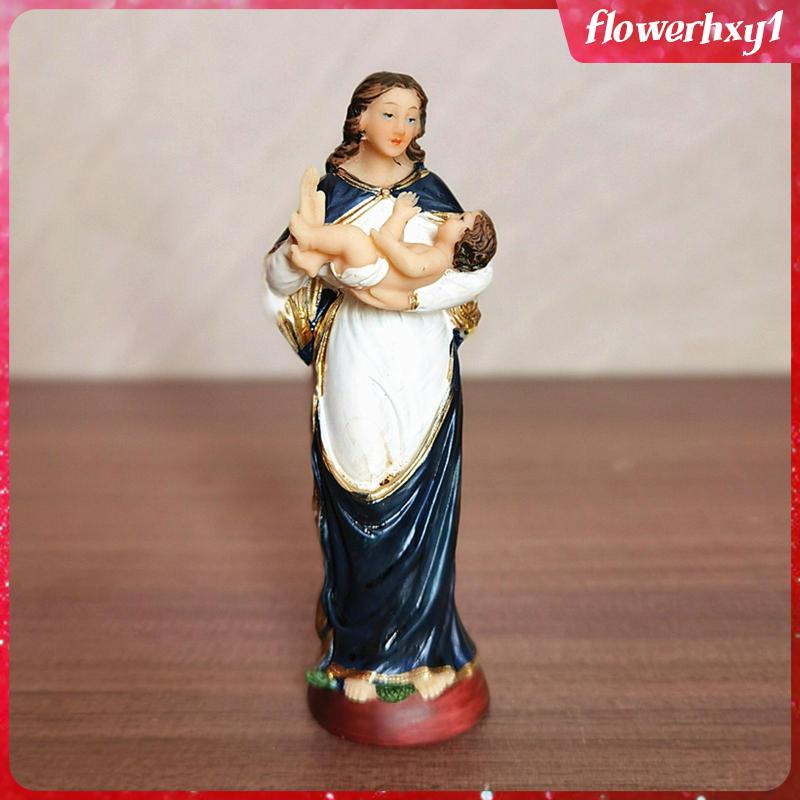 Kệ Sách Bằng Nhựa resin Hình Tượng Tôn Giáo Đứng Được Làm Thủ Công Cho Quán bar / Sách Ngoài Trời