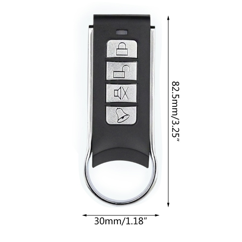 Chìa Khóa Điều Khiển Từ Xa Bằng Kim Loại ak1809 433mhz 315mhz
