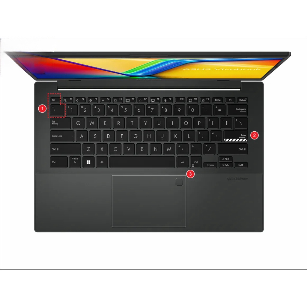 Bàn Phím laptop Cho asus vivobook 14x oled k3405 k3405vcb k3405va k3405vc k3405zf k3405zfb k3405z k3405v 14 ''