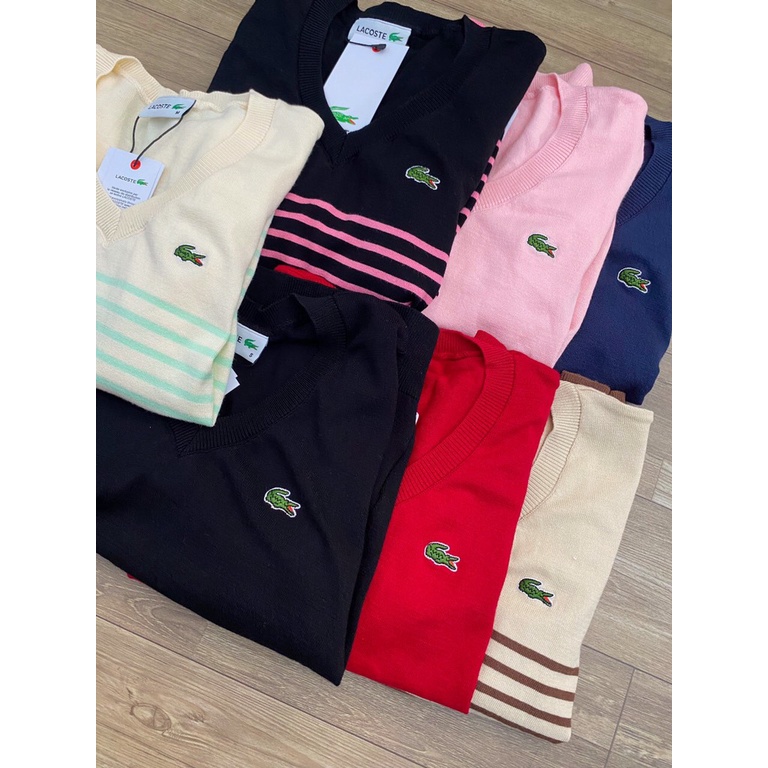 Áo La*coste len tay ngắn