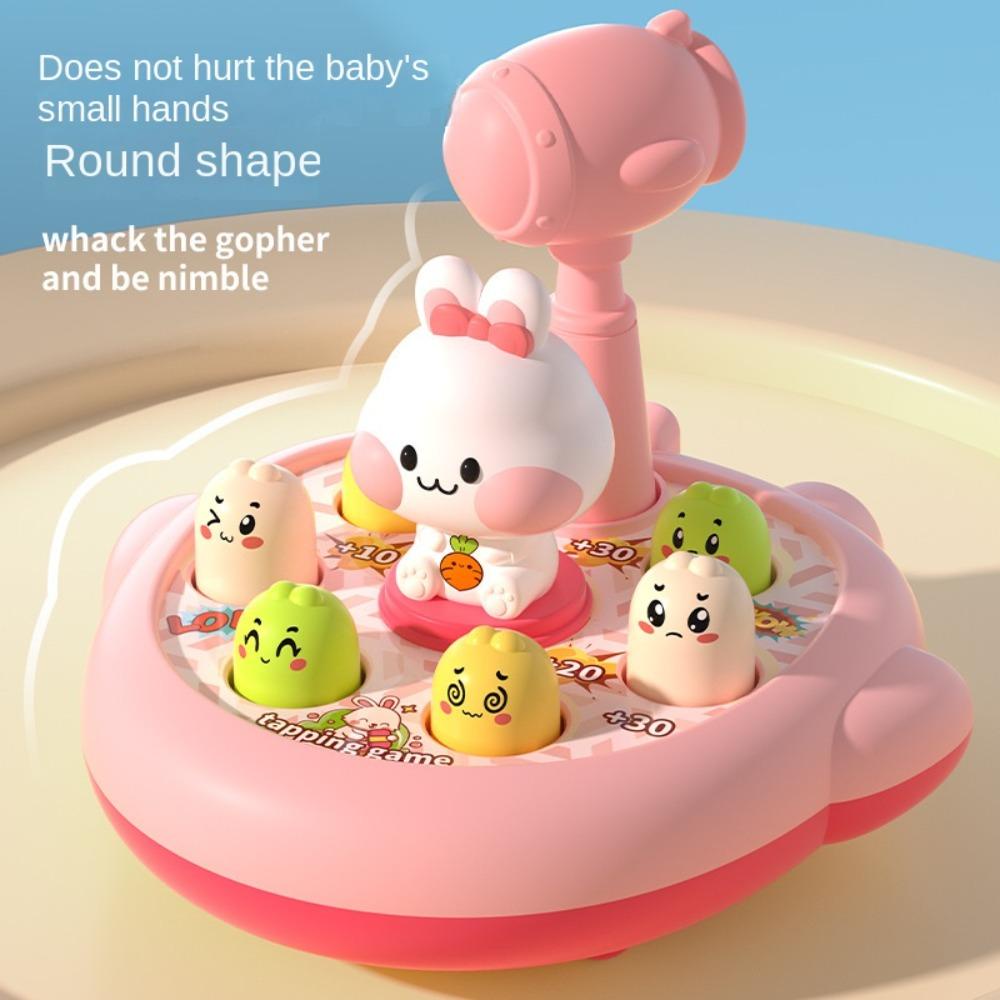 Mluck Đồ Chơi Đập Chuột hamster Bằng abs Họa Tiết Hoạt Hình Dễ Thương
