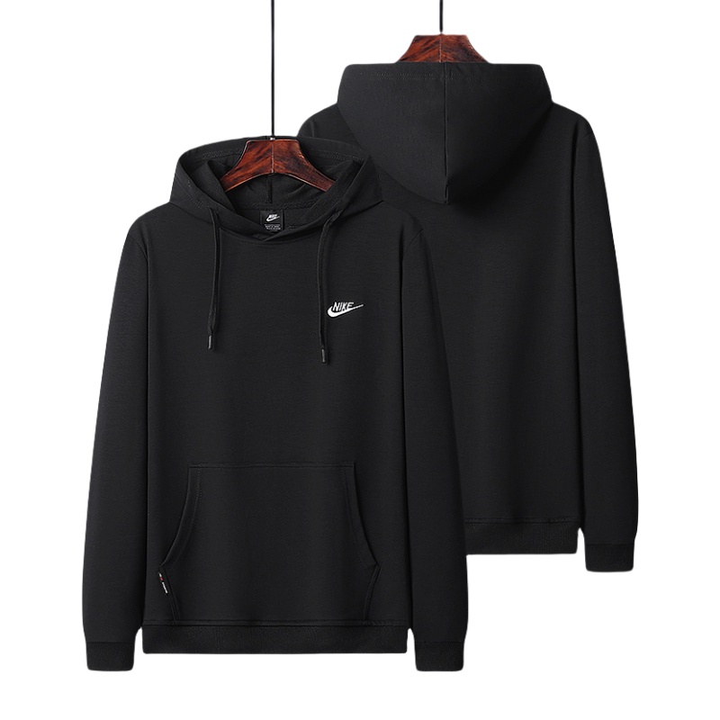 Nike Áo hoodie Thể Thao Thêu logo Giản Dị Dành Cho Nam M-5xl