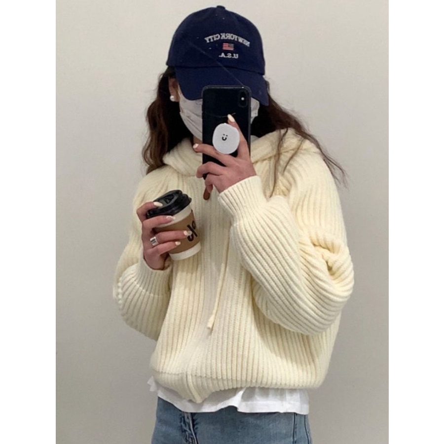Áo Len áo khoác cardigan áo cardigan Thời trang hàn quốc