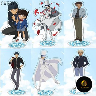 Mô hình Standee Akai Shuuichi Kudou Shinichi Kaitou Kiddo Anime Thám Tử Lừng Danh Conan Acrylic đứng dễ thương 15cm