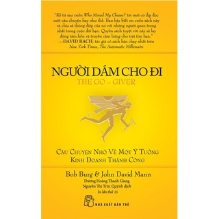 Sách-người dám cho đi