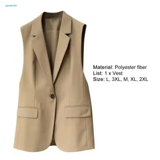 Yyr_ suit vest Có Túi
