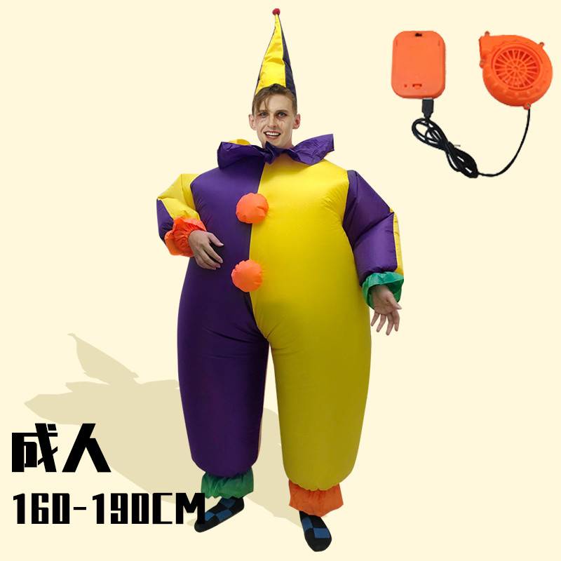 Sumo Bộ Đồ Bơm Hơi Hóa Trang halloween Chú Hề Vui Nhộn