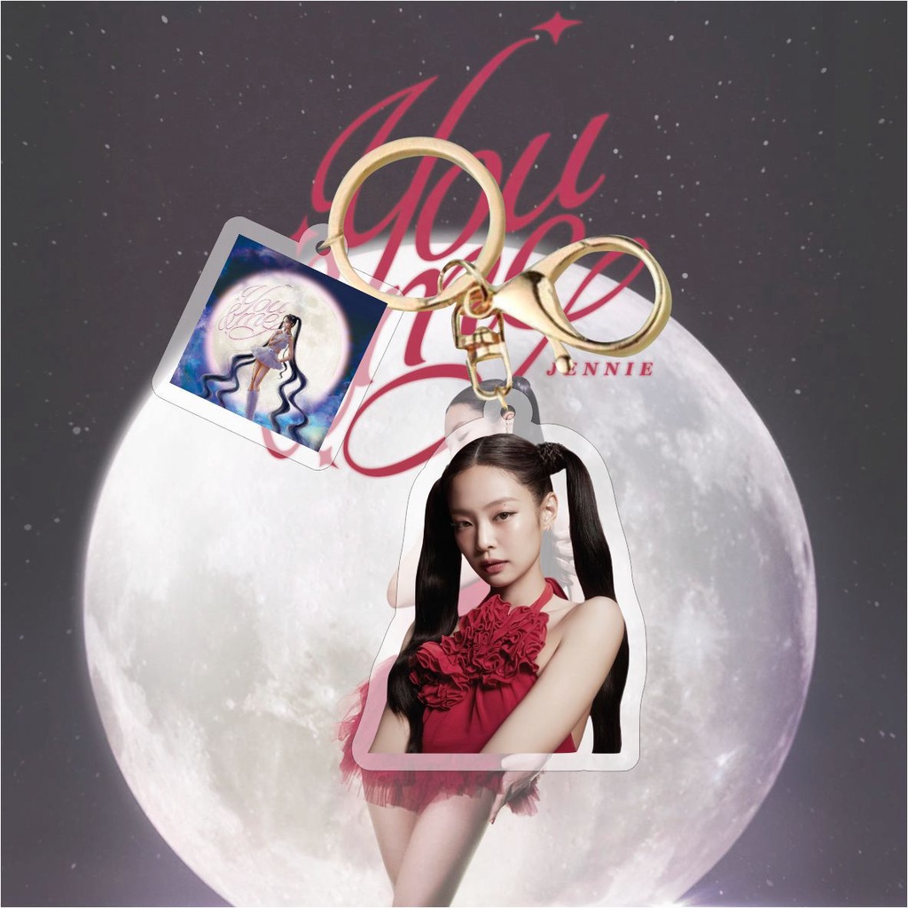 Móc Khóa acrylic Hình blackpink jennie