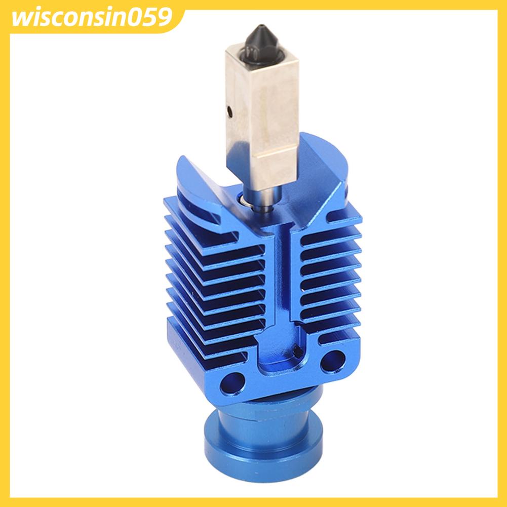 Wisconsin059 3D Máy In Đùn Hotend Bộ 24V 48W Đầu 0.4mm 0.6mm Thép Cứng Phun cho Ender 3