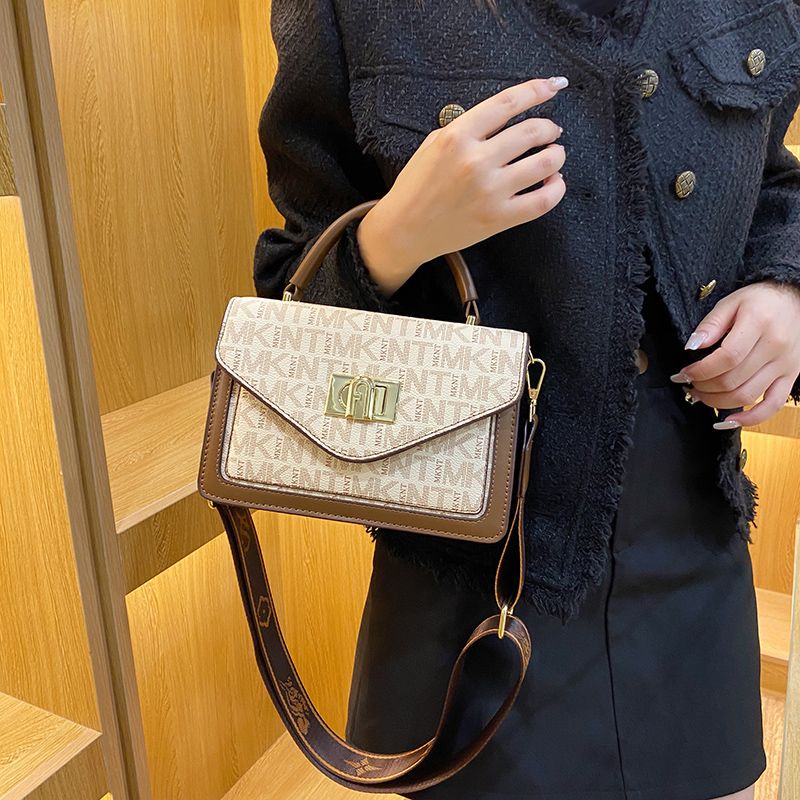 Túi xách nữ, túi vuông nhỏ thiết kế thời trang và đa năng mới, túi đeo chéo vai