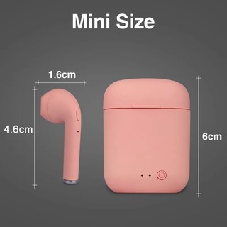 Macaron Tai Nghe bluetooth 3d tws 5.0 i12 Có mic