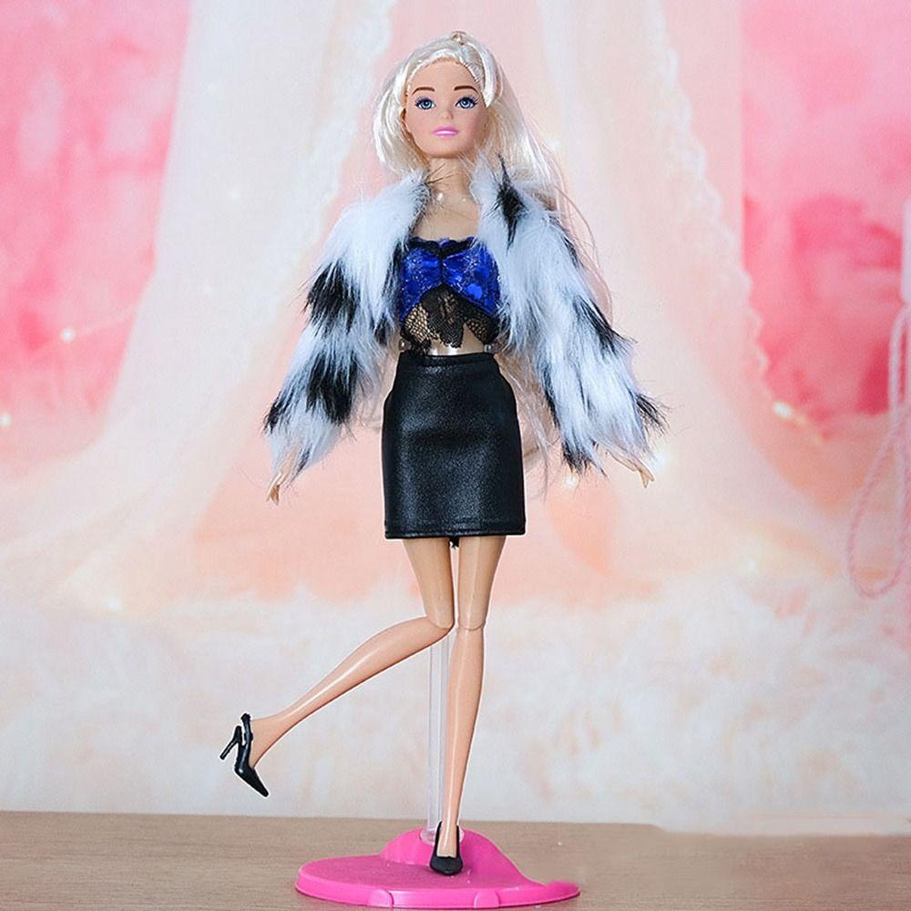 Bộ Quần Áo Thời Trang Mùa Đông Cho Búp Bê Barbie 1 / 6 / 29~32 cm myrong1hd