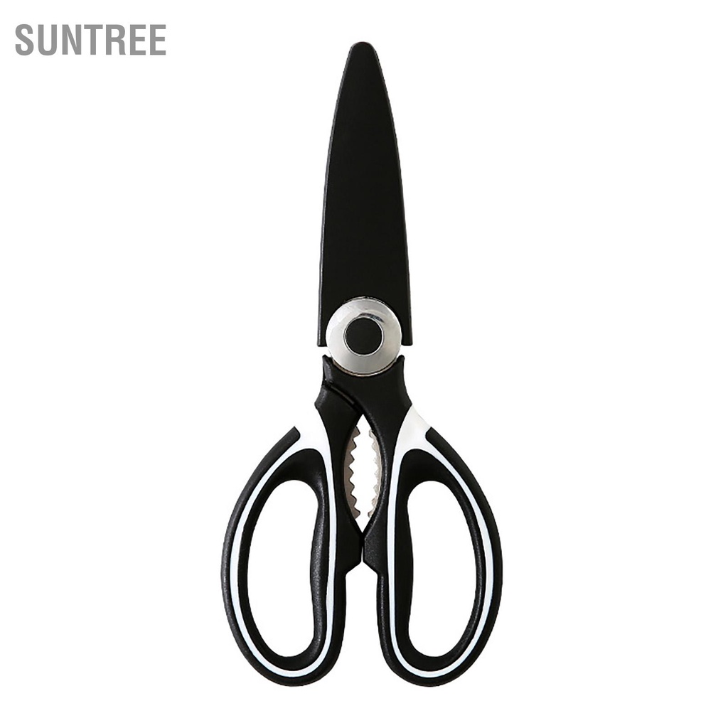 SUNTREE Kéo nhà bếp Thép không gỉ Chịu Lực Đa Năng Cắt Nấu Ăn cho Gia Cầm Rau Hạt Chai Cửa Chớp