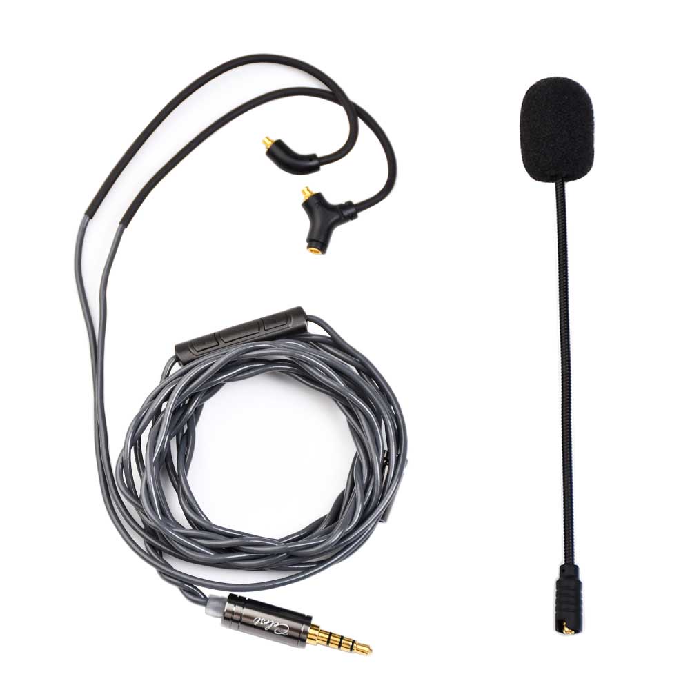 Kinera Celest RUYI Microphone Earphone Cable With Detachable Boom 0.78 2pin / MMCX Music Gaming Esports Livestreaming Headset