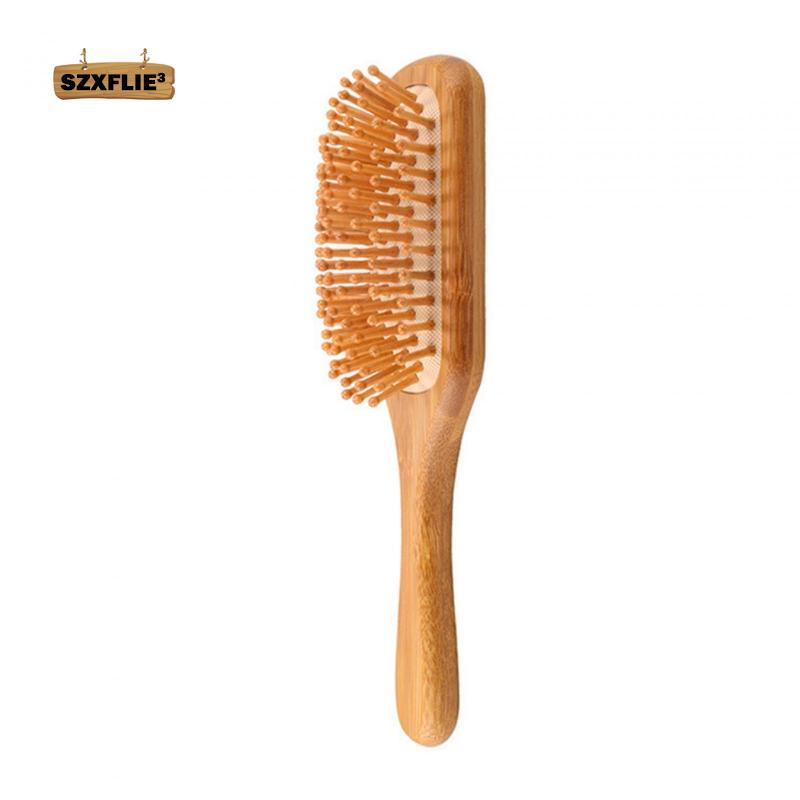 Lược Chải Tóc Bằng Tre Mát Xa Da Đầu Dành Cho Nam Và Nữ