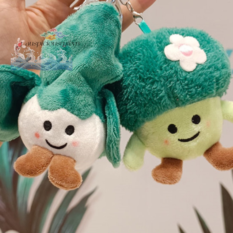 Auspiciousrui1 Búp Bê Nhồi Bông Hình Rau Củ Quả Bắp Cải Tiến Màu Xanh Lá Cây Làm Quà Tặng Giáng Sinh Cho Người Lớn Và Trẻ Em