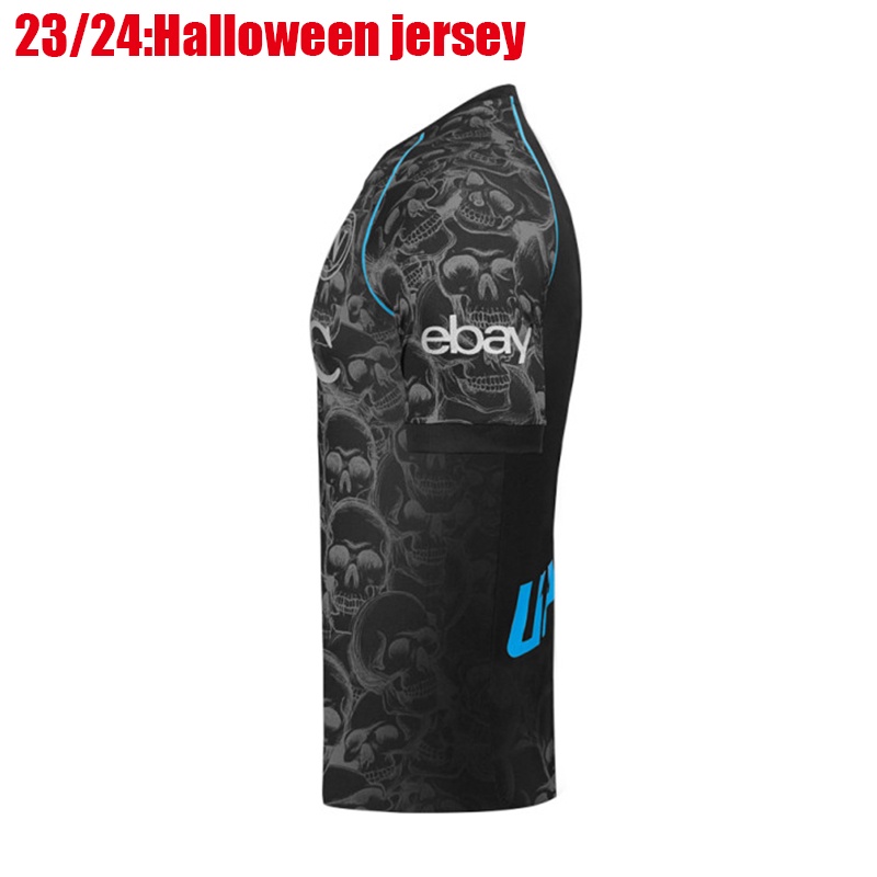 Áo Thun Số 23 / 24 napoli Đội Tuyển Đá Banh Ngày halloween  2023 / 2024 osimhen kvaratskhelia di Lerenzo m.olivera zielinski raspadori