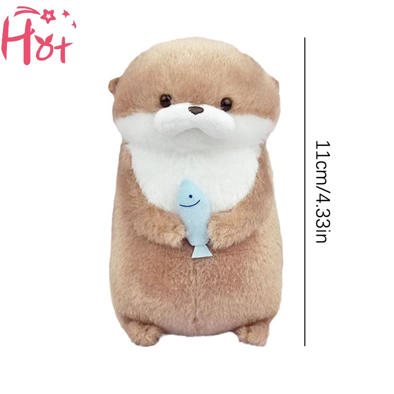 Móc Chìa Khóa Hình Chú Cá Nhồi Bông Gọn Nhẹ Dễ Thương Dùng Làm Đạo Cụ Chụp Ảnh Cho Học Sinh