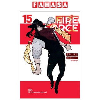 Sách fire force - tập 15 - tặng kèm bookmark giấy hình nhân vật