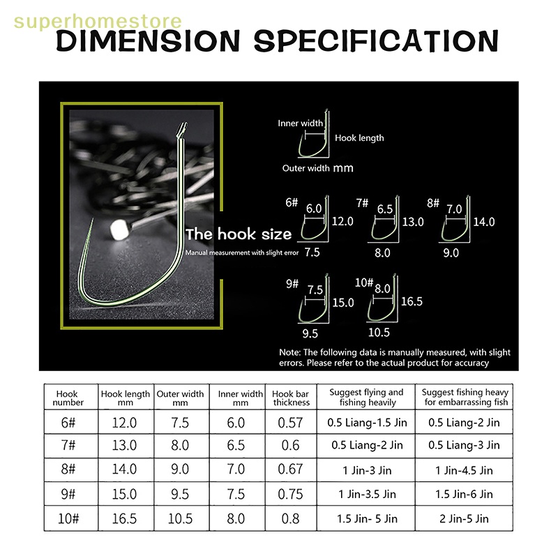 Spth Móc Câu Cá Nhỏ Tay Cầm Dài Màu Xanh Lá Mỏng Không Cần Móc Câu Cá crucian carp uyi